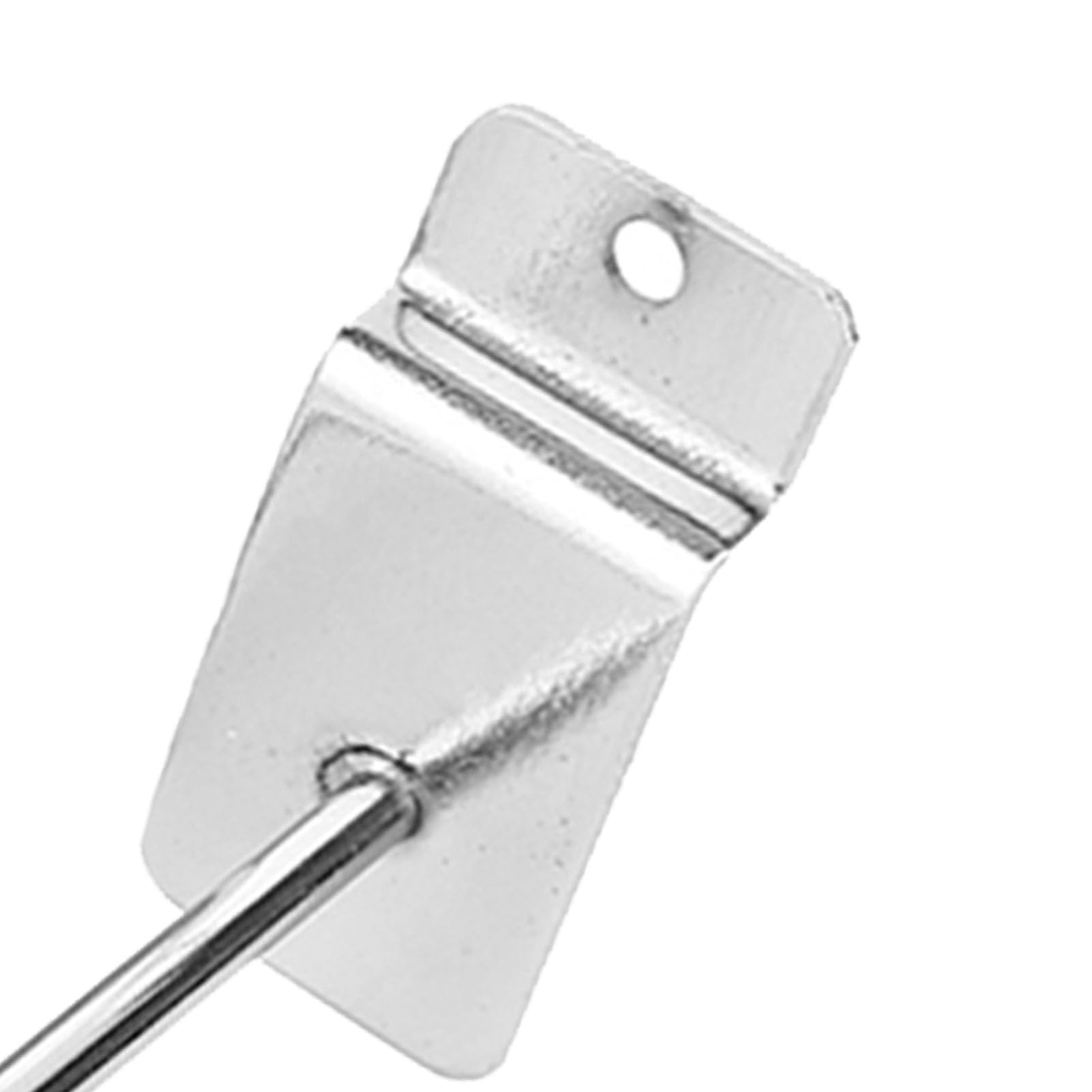 Sunicon 25Pcs Slat Wall Panel Hooks - 6 Inch (15cm) Heavy Duty Slatwall Accessories for Retail Display, Pegboard & Gridwall Organization - Perfect for Store Fixtures, Garage Storage & Wall Mounted Displays