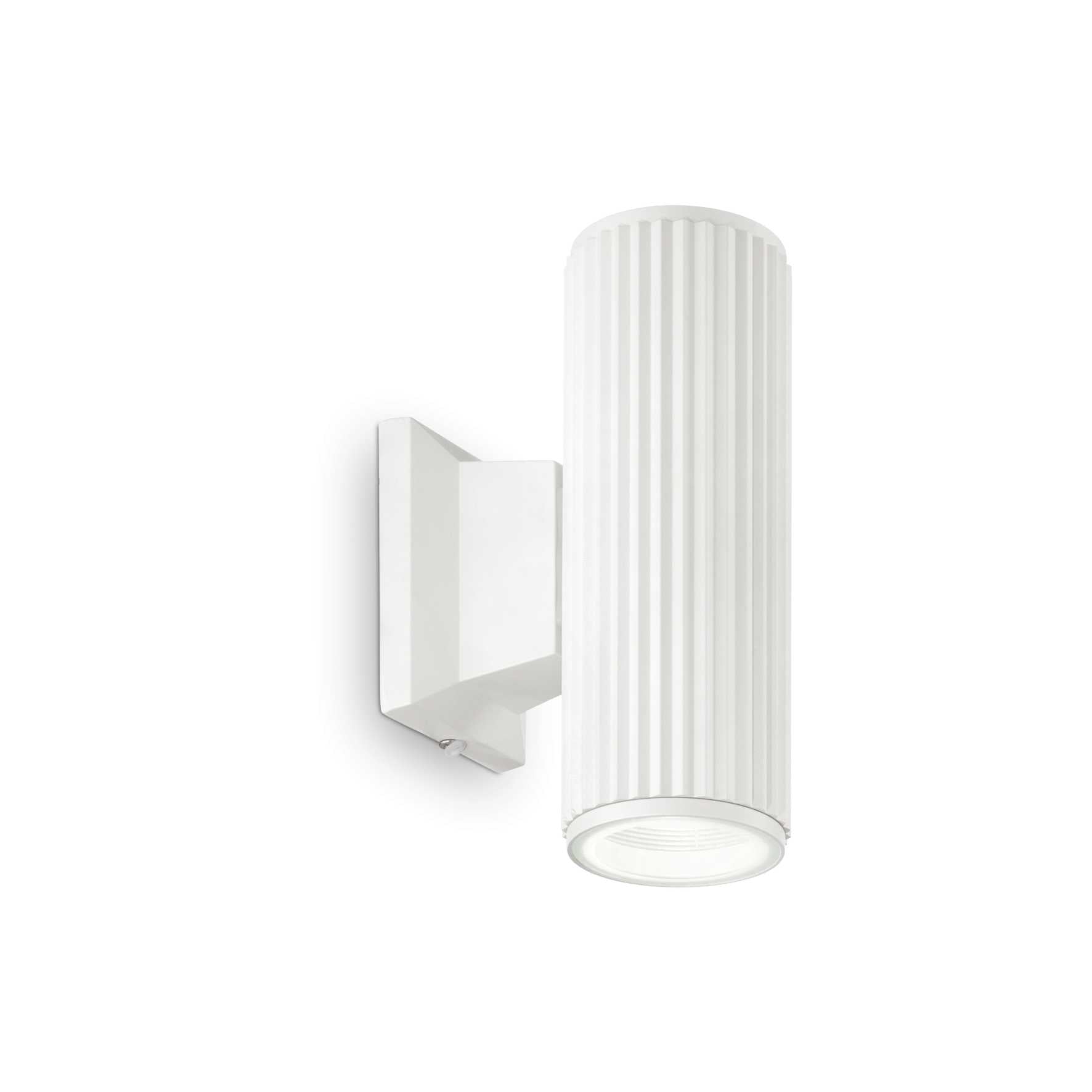 AP2 Up/Down Wall Light - Modern White/Black Finish for Indoor & Outdoor Lighting - Perfect for Porch, Patio, and Entryway Decor