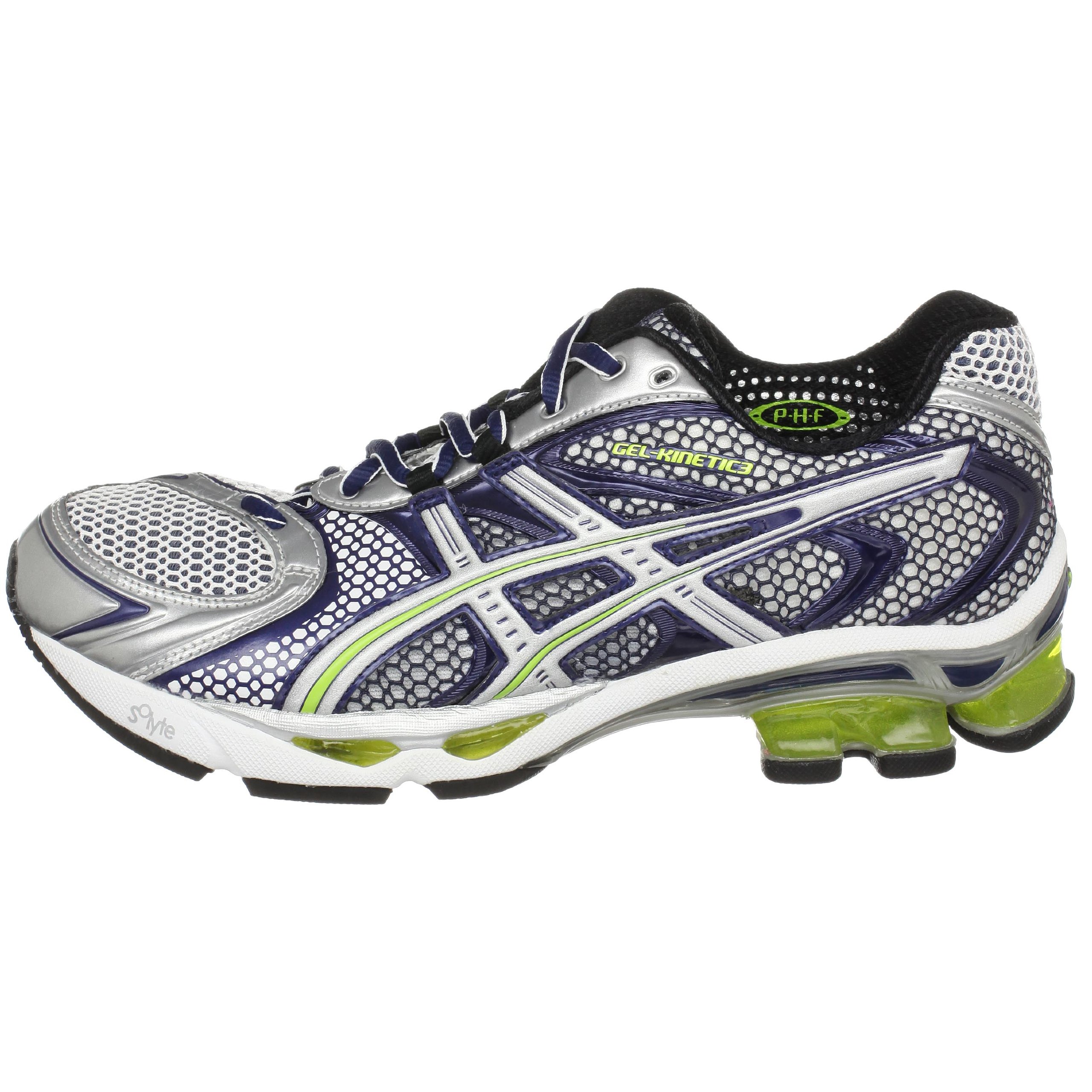 ASICS Men's GEL-Kinetic 3 Running Shoes - Lightweight Cushioned Athletic Sneakers for Jogging, Gym Workouts & Daily Walking | Breathable Mesh Comfort for Men's Fitness & Training