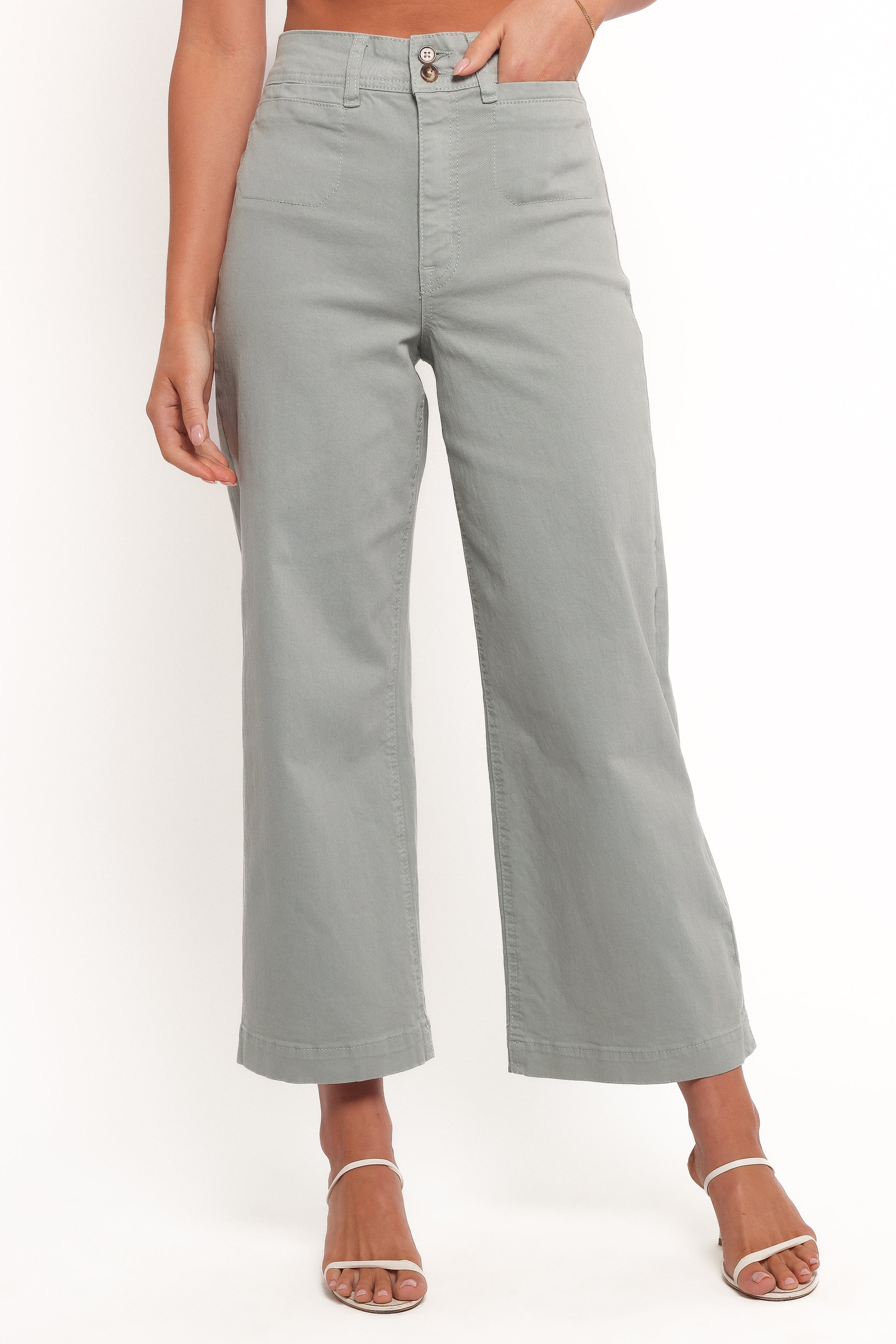 Gemma Cropped Wide Leg Jeans for Women | High Waist Distressed Denim Pants | Casual & Streetwear Outfits | Perfect for Spring & Summer Fashion