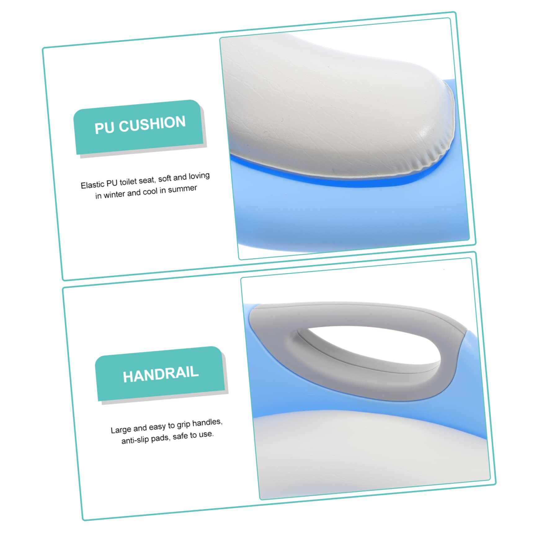 BIUDECO Toddler Potty Training Seat for Boys and Girls - Sturdy, Skin-Friendly & Comfortable Kids Toilet Trainer for Easy Learning - Perfect for Home, Travel & Daycare Use