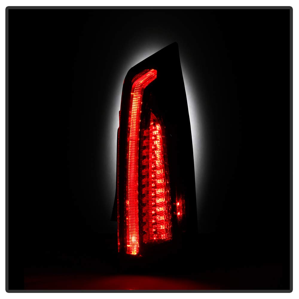 ACANII LED Tail Lights Brake Lamps Assembly - Compatible with 2013-2018 Cadillac ATS 4-Door Sedan, Black Housing, Driver & Passenger Side - Upgrade Your Car's Style & Visibility for Night Driving & Safety