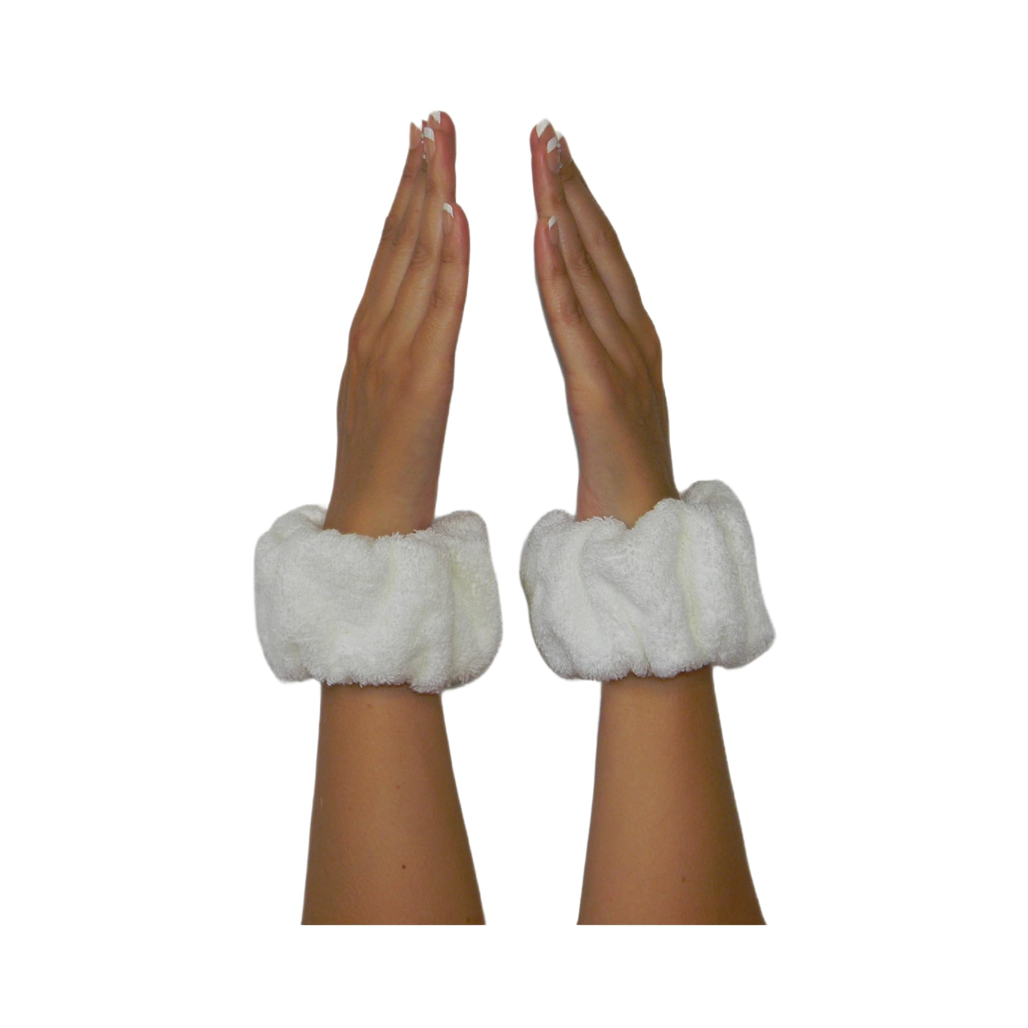 100% Cotton Original Skincare Wristbands for Face Washing - Most Absorbent & Stretchable Face Wash Bands (USPTO Patented) - Perfect for Spa, Skincare Routine & Makeup Removal