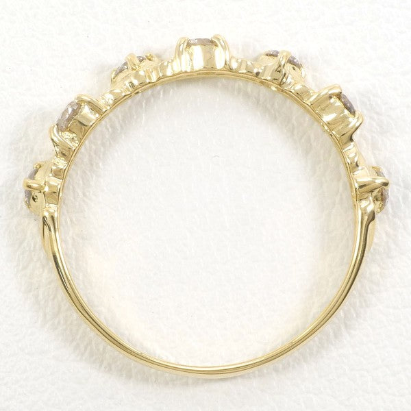 18K Yellow Gold Diamond Ring for Women - Elegant Solitaire Engagement & Wedding Band - Perfect for Proposals, Anniversaries, and Special Occasions