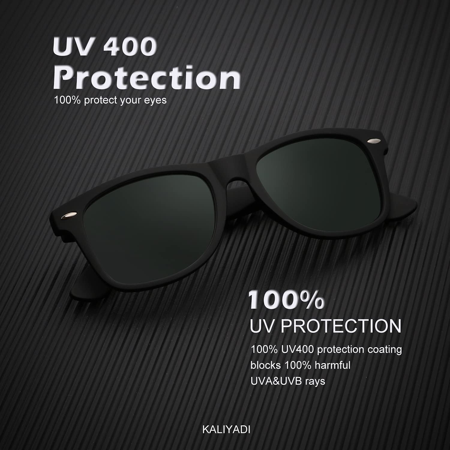 Polarized Sunglasses for Men & Women - UV Protection Unisex Driving Shades - Perfect for Outdoor Sports, Beach, and Daily Wear