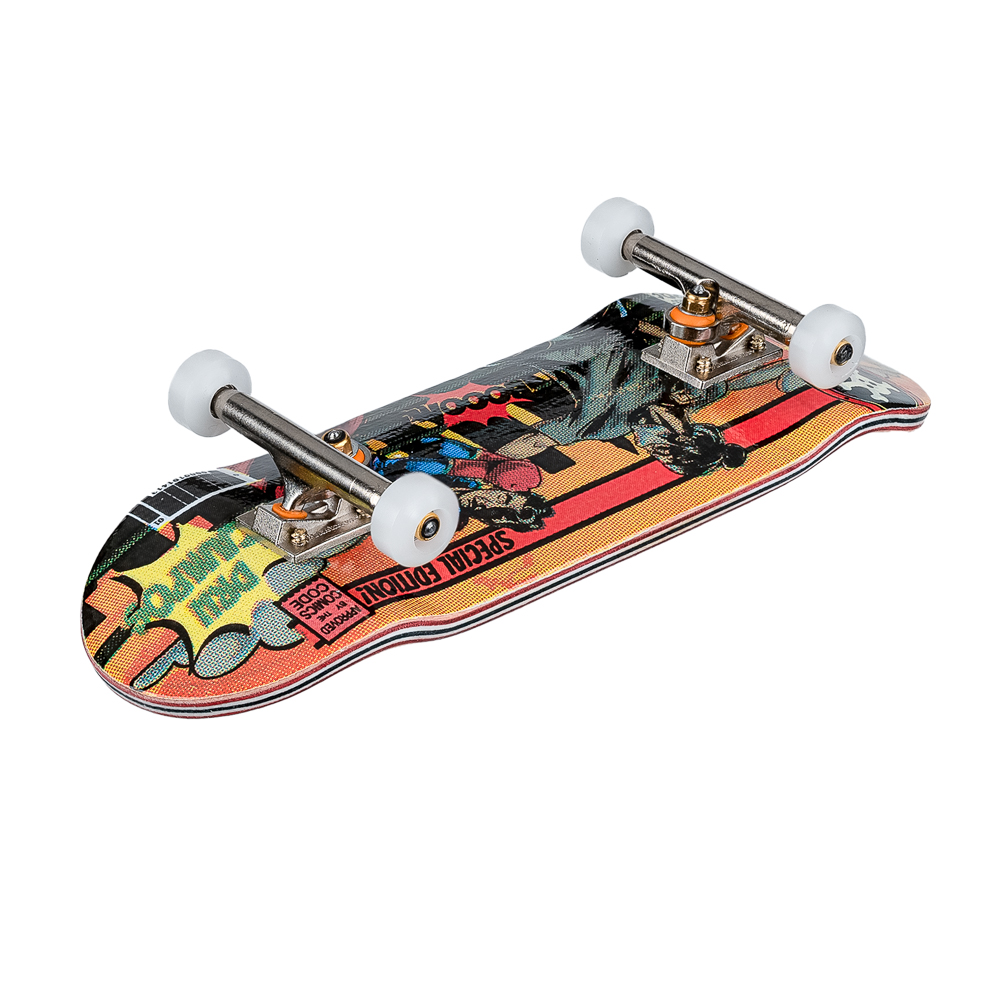 Blackriver Fingerboard Complete - Dru Campos Pro Model | Professional Finger Skateboard for Tricks & Stunts | Perfect for Skateboarding Enthusiasts & Collectors