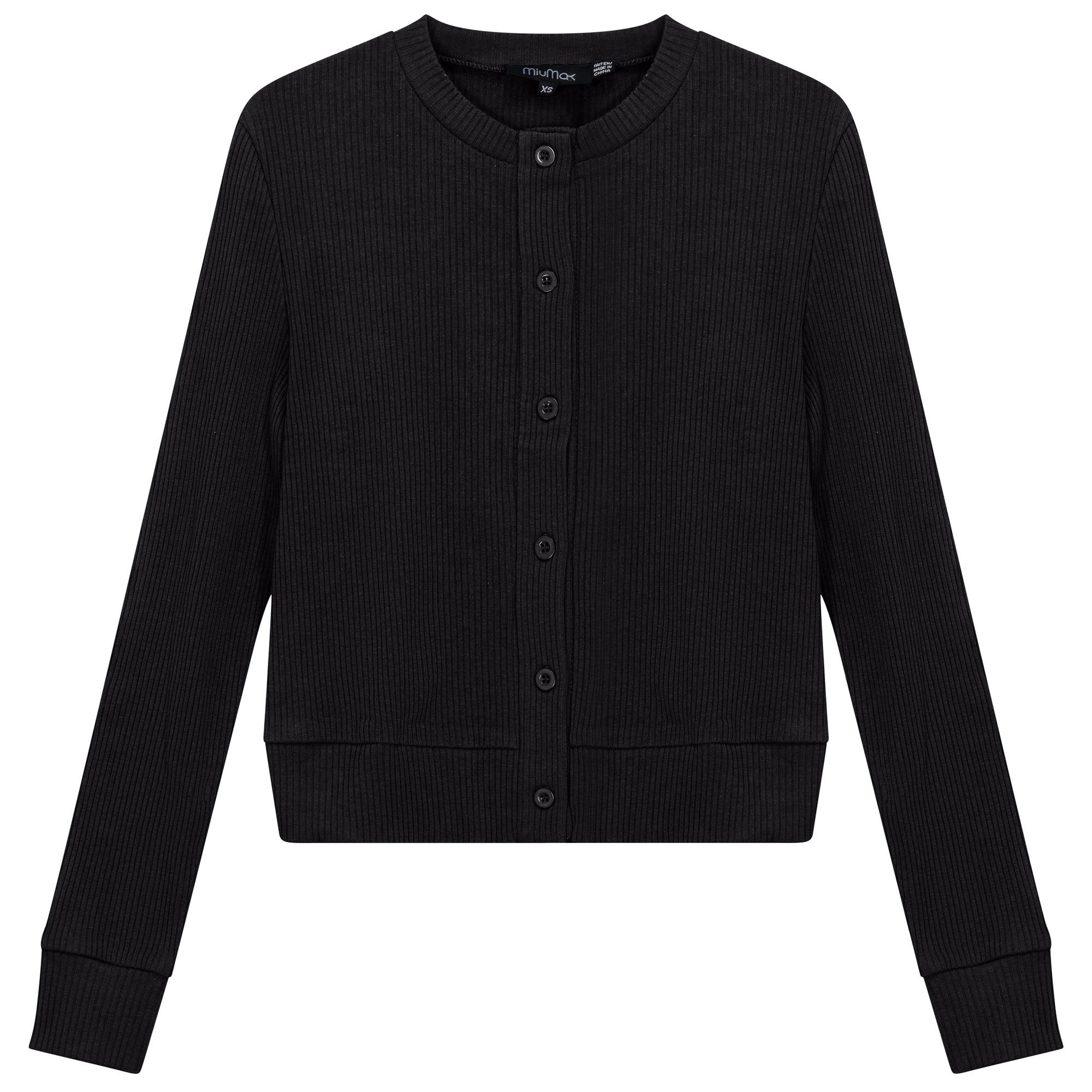 Cropped Ribbed Cardigan for Women - Soft Stretchy Knit Sweater - Casual Fall & Winter Layering - Perfect for Office, Date Night & Weekend Outfits