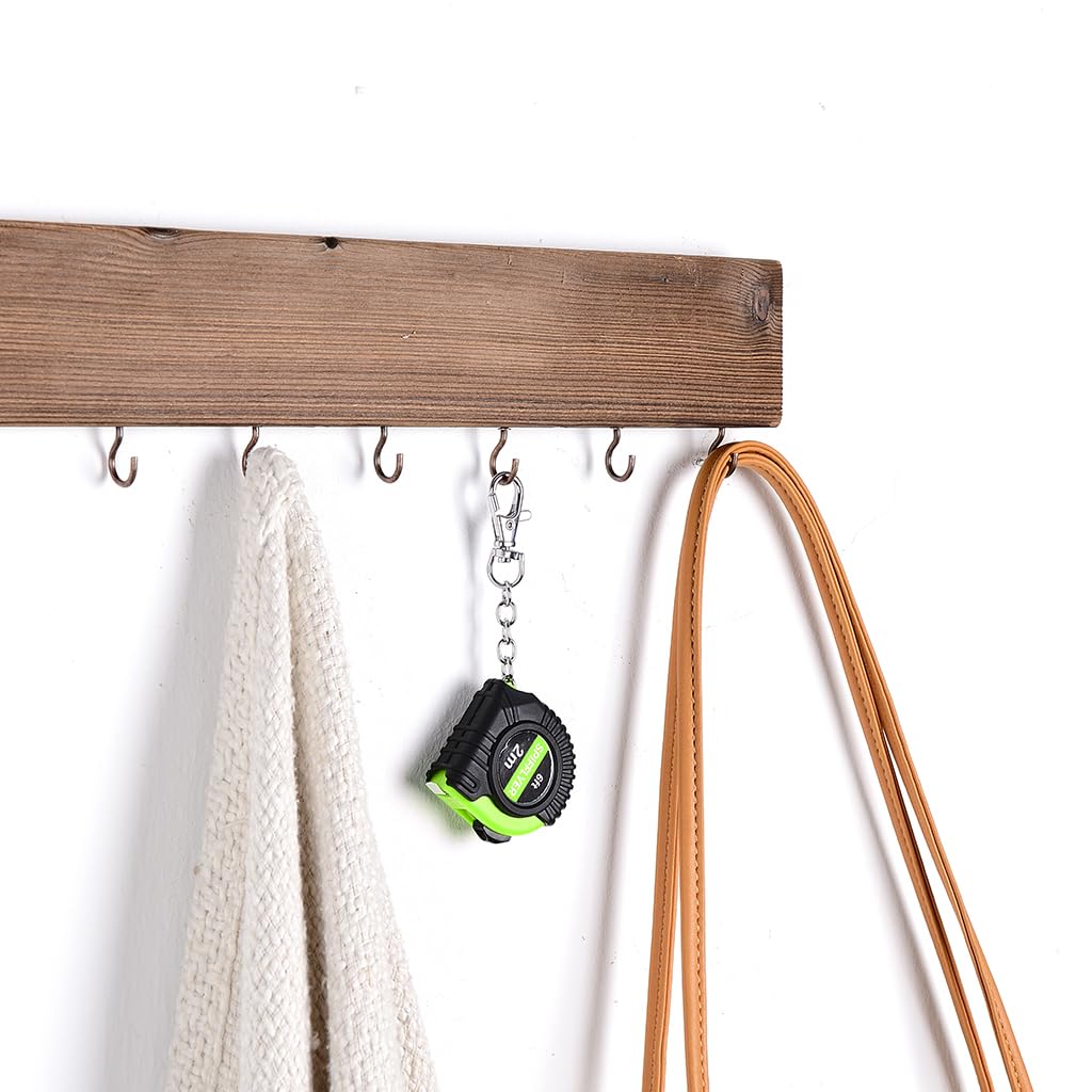 2 Pack Small Tape Measure 6ft/2M - Mini Measuring Tape with Swivel Snap Hook, Green & Black - Perfect for DIY Projects, Sewing, Crafting & Home Improvement