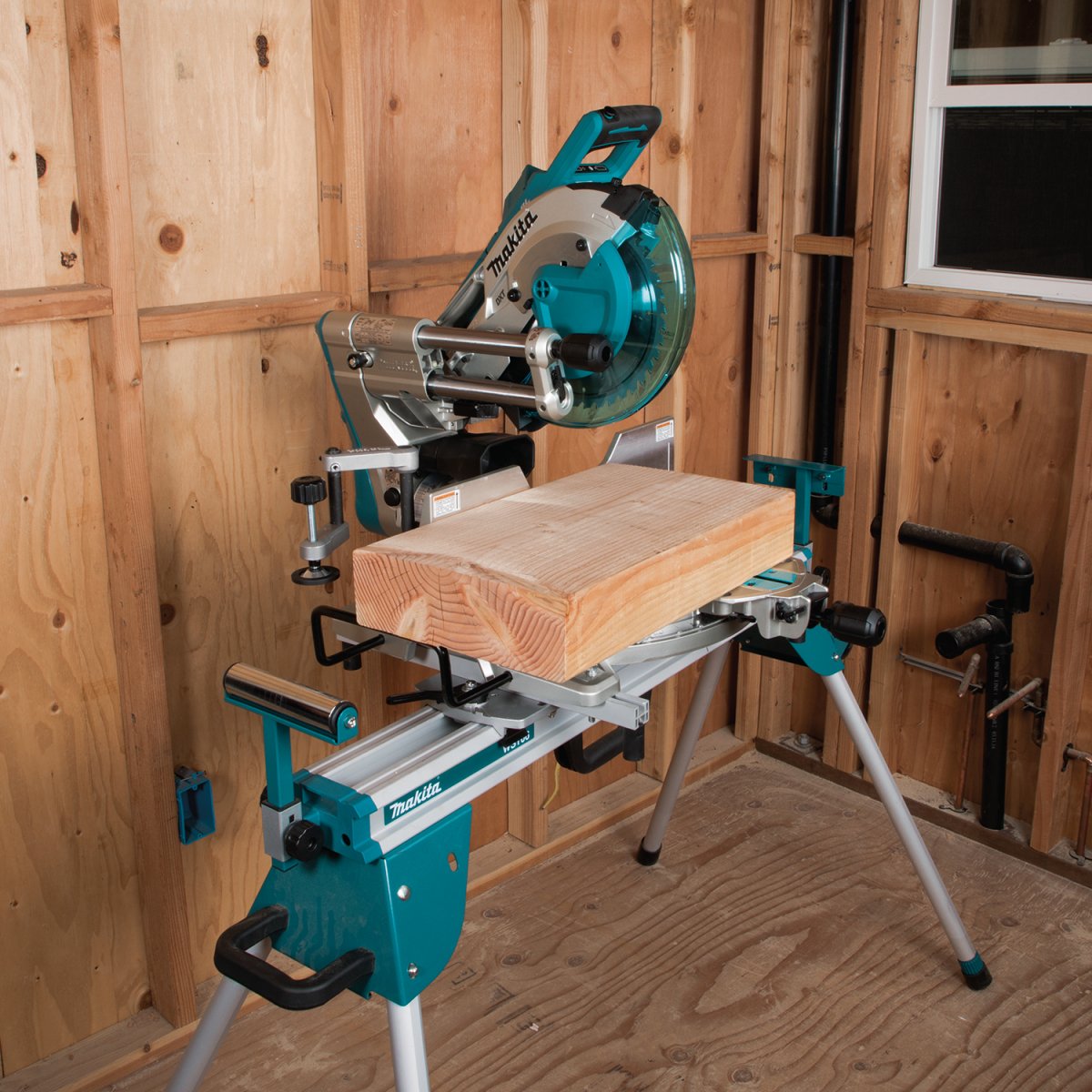 36V (18V X2) LXT Brushless 10-Inch Dual-Bevel Sliding Compound Miter Saw with AWS and Laser - Perfect for Woodworking, Carpentry, and DIY Home Improvement Projects