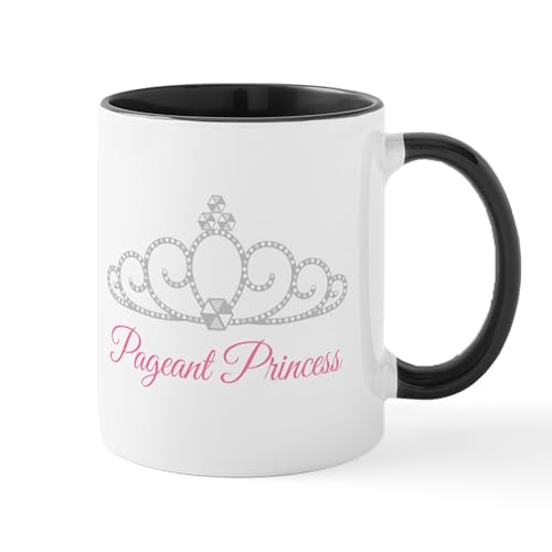White/Black Inside - Pageant Princess Mugs