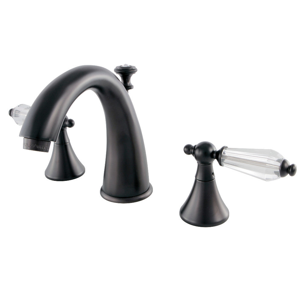 Aqua Eden KS2971WLL 8-Inch Widespread Bathroom Faucet - Modern Brushed Nickel Finish for Vanity Sink - Perfect for Home & Hotel Bathroom Renovation