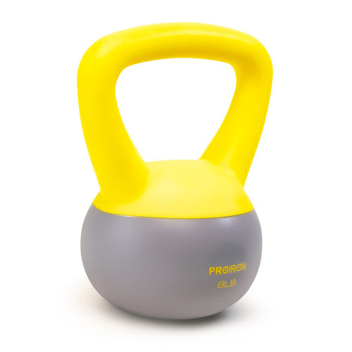 ProIron Soft Kettlebell 8lbs with Iron Sand Fill - Non-Slip Handle for Home Gym, CrossFit & Strength Training | Perfect for Beginners & Advanced Workouts