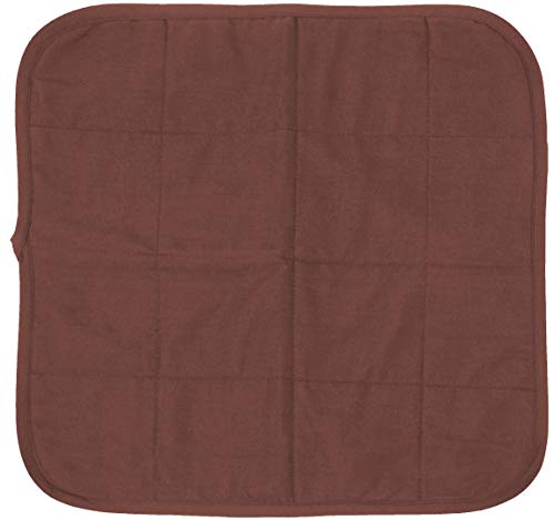 Comfort Finds Baby Changing Pad – Absorbent Reusable Diaper Changing Mat - Portable Waterproof Toddler Changing Liner (Brown, Single Pack) for Nursery, Travel & On-the-Go Diaper Changes