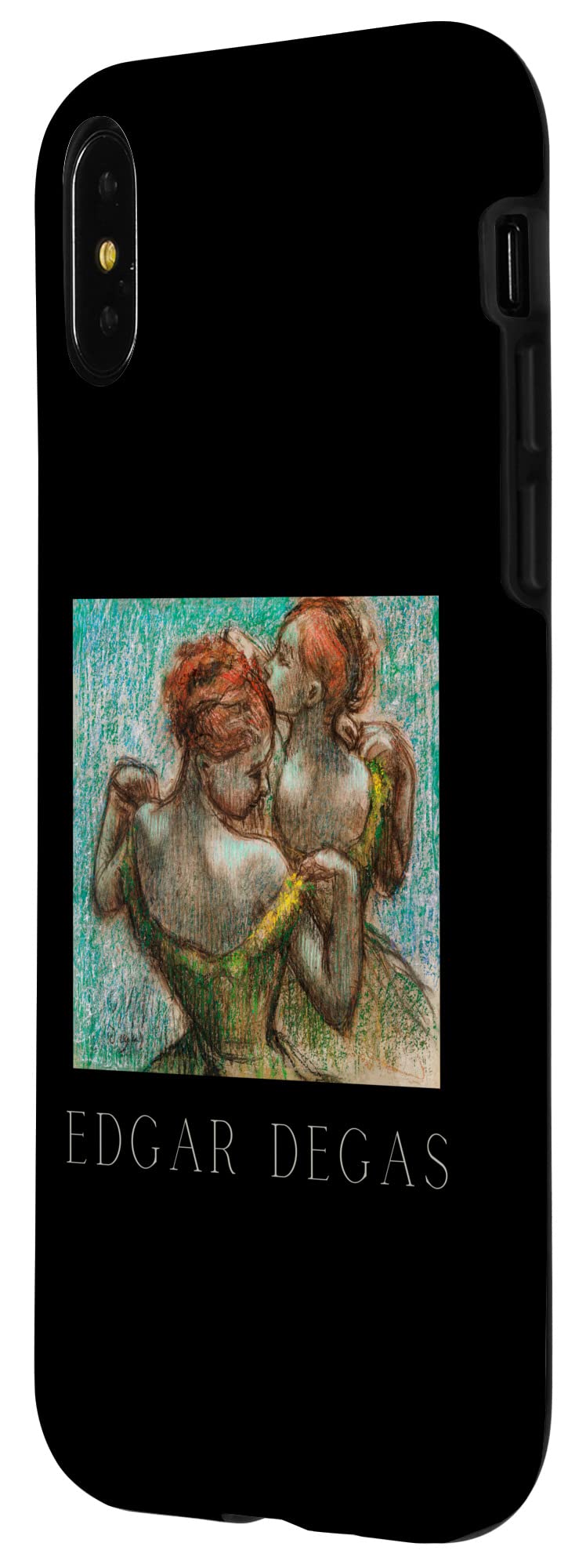 Edgar Degas Two Dancers iPhone X/XS Case - Premium Protective Phone Cover for iPhone 10/10S - Perfect for Art Lovers, Ballet Enthusiasts & Gift Giving