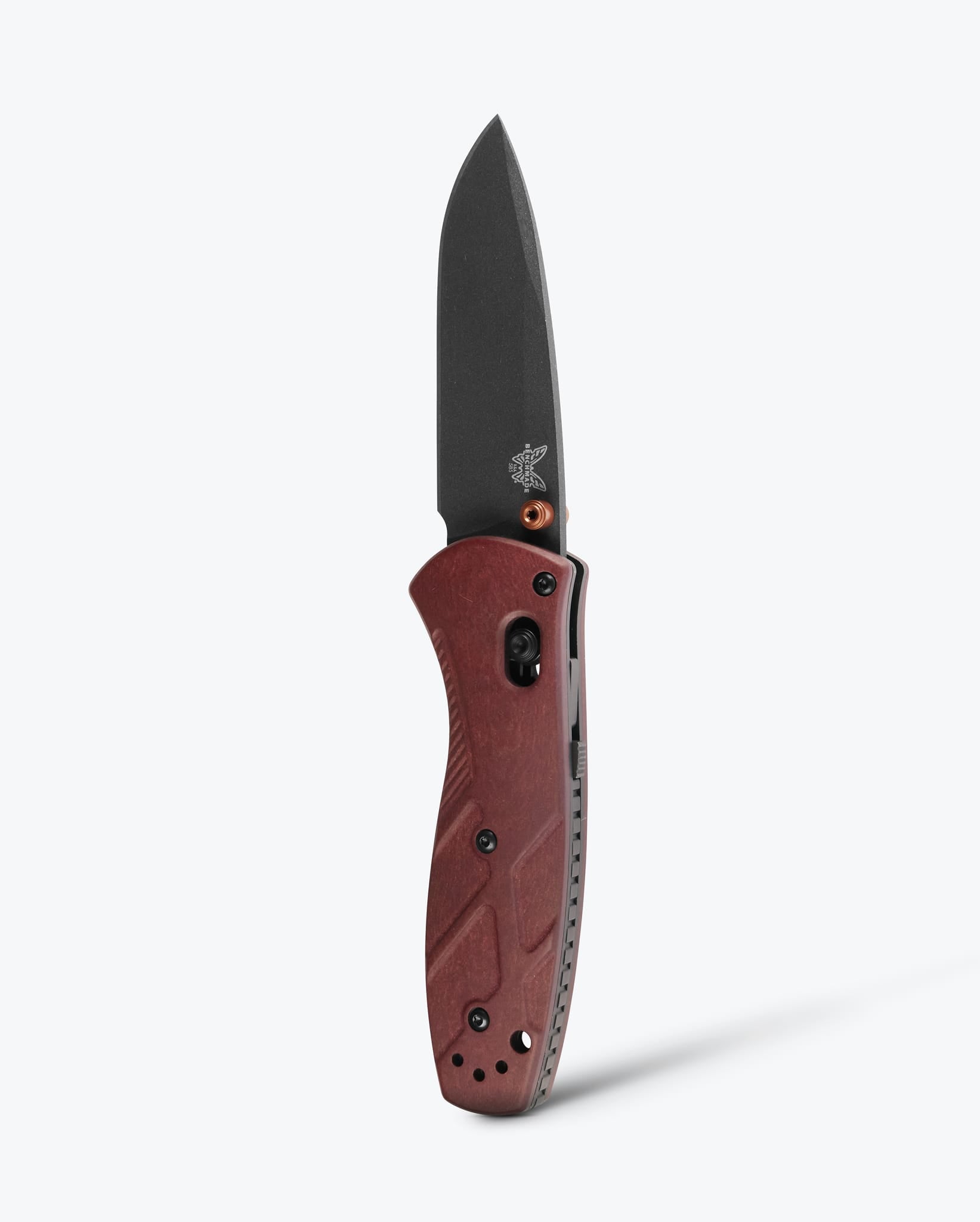 Mini Barrage® Redstone Drop Point Tactical Knife - Outdoor Survival, Camping, Hunting & EDC Gear