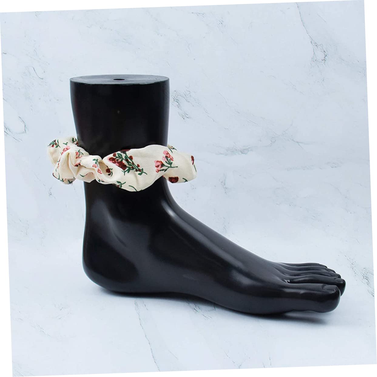 Unisex Left Foot Sock Display Mannequin - Realistic Fake Foot Model for Socks, Anklets & Jewelry Presentation - Perfect for Retail Stores, Photography & Online Shoe Displays