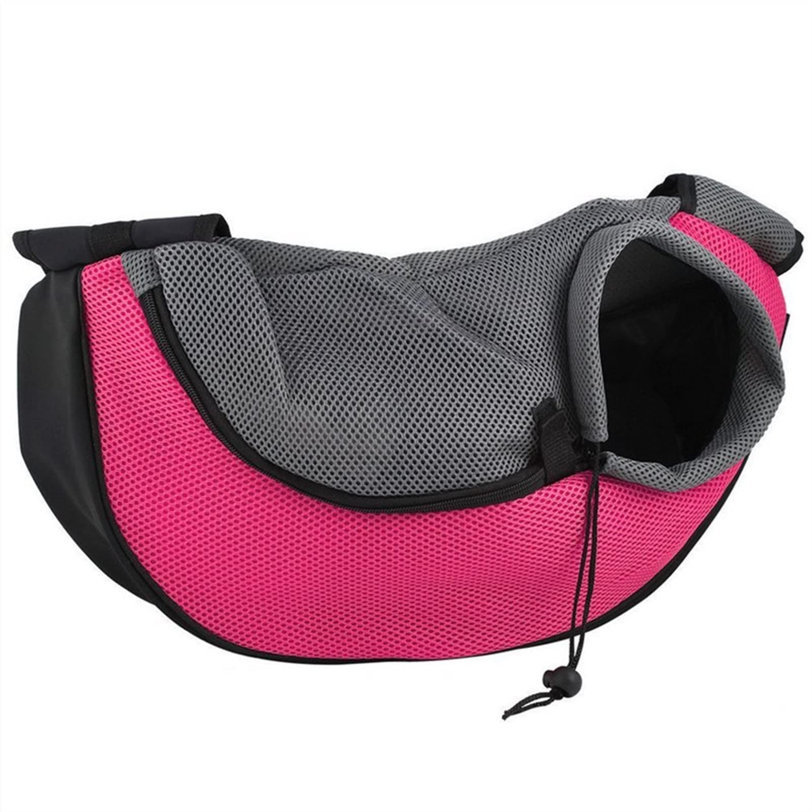 Outdoor Travel Pet Carrier Bag - Breathable Mesh Puppy Sling for Dogs & Cats - Adjustable Shoulder Strap Oxford Tote (Camouflage Blue, Size S) - Perfect for Hiking, Camping & Daily Walks