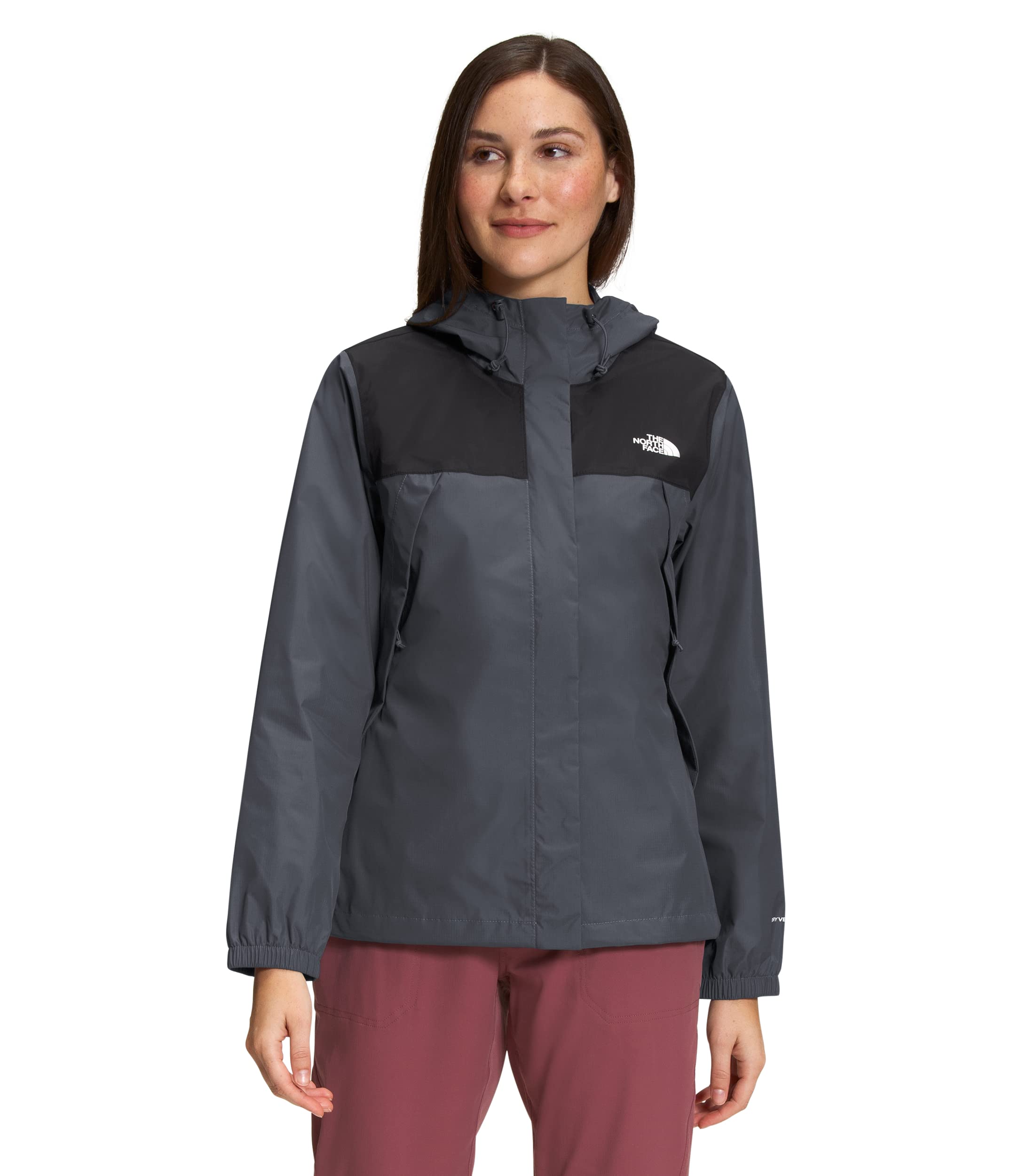 The North Face Plus Size Antora Jacket for Women - Waterproof Winter Coat with Fleece Lining for Hiking, Camping & Outdoor Adventures
