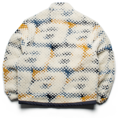 Awake NY Jacquard 'A' Fleece Zip Jacket - Multi Color Cozy Pullover for Men & Women | Perfect for Casual Outfits, Streetwear & Fall Layering