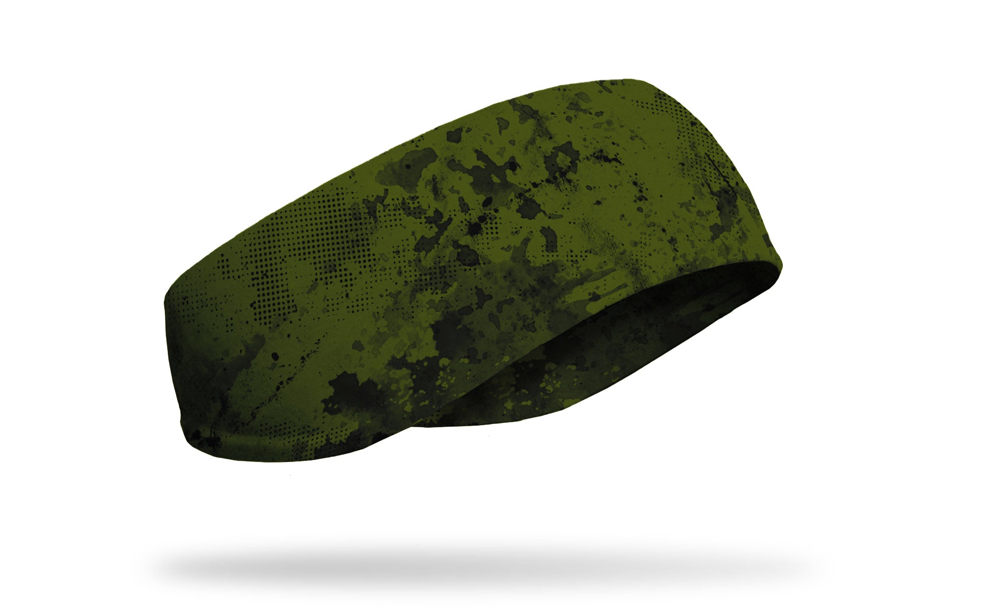 OD Green Grunge Ear Warmer - Winter Headband for Outdoor Activities, Running, Hiking & Snow Sports