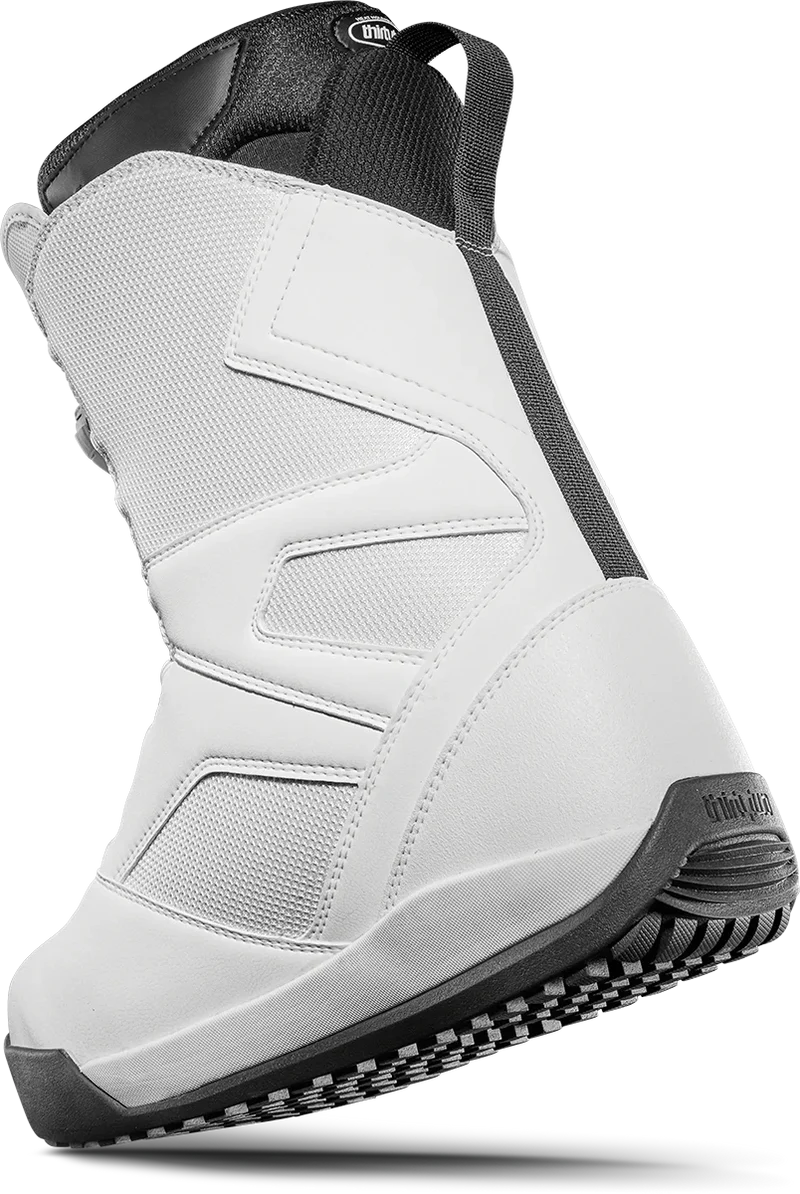 Thirty Two STW Double BOA Snowboard Boots 2025 - White/Black - Men's/Women's Snowboarding Boots for All-Mountain & Freestyle Riding