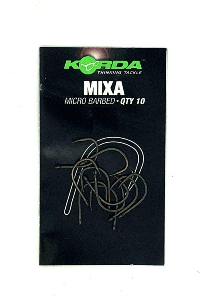 Korda Mixa Barbless Fishing Hooks Size 12 - Premium Carp & Coarse Fishing Hooks for Catch and Release - Ideal for Freshwater Lakes, Rivers & Ponds