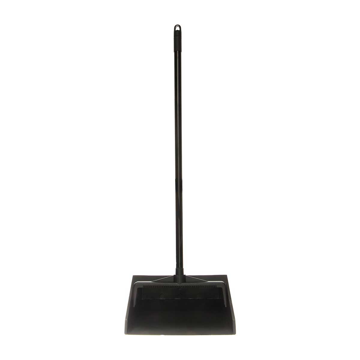 Carlisle 36141003 Black Duo Pan Plastic Lobby Pan with Metal Handle - 30 Inch - Heavy Duty Commercial Kitchen Tray for Restaurants, Hotels & Catering Services