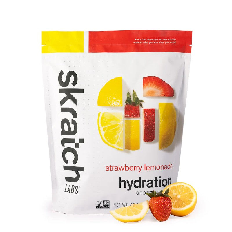 Skratch Labs Sport Hydration Drink Mix Powder - 1320g Electrolyte Replacement for Runners, Cyclists & Athletes - Lemon Lime Flavor | Pre-Workout & Post-Workout Recovery Drink