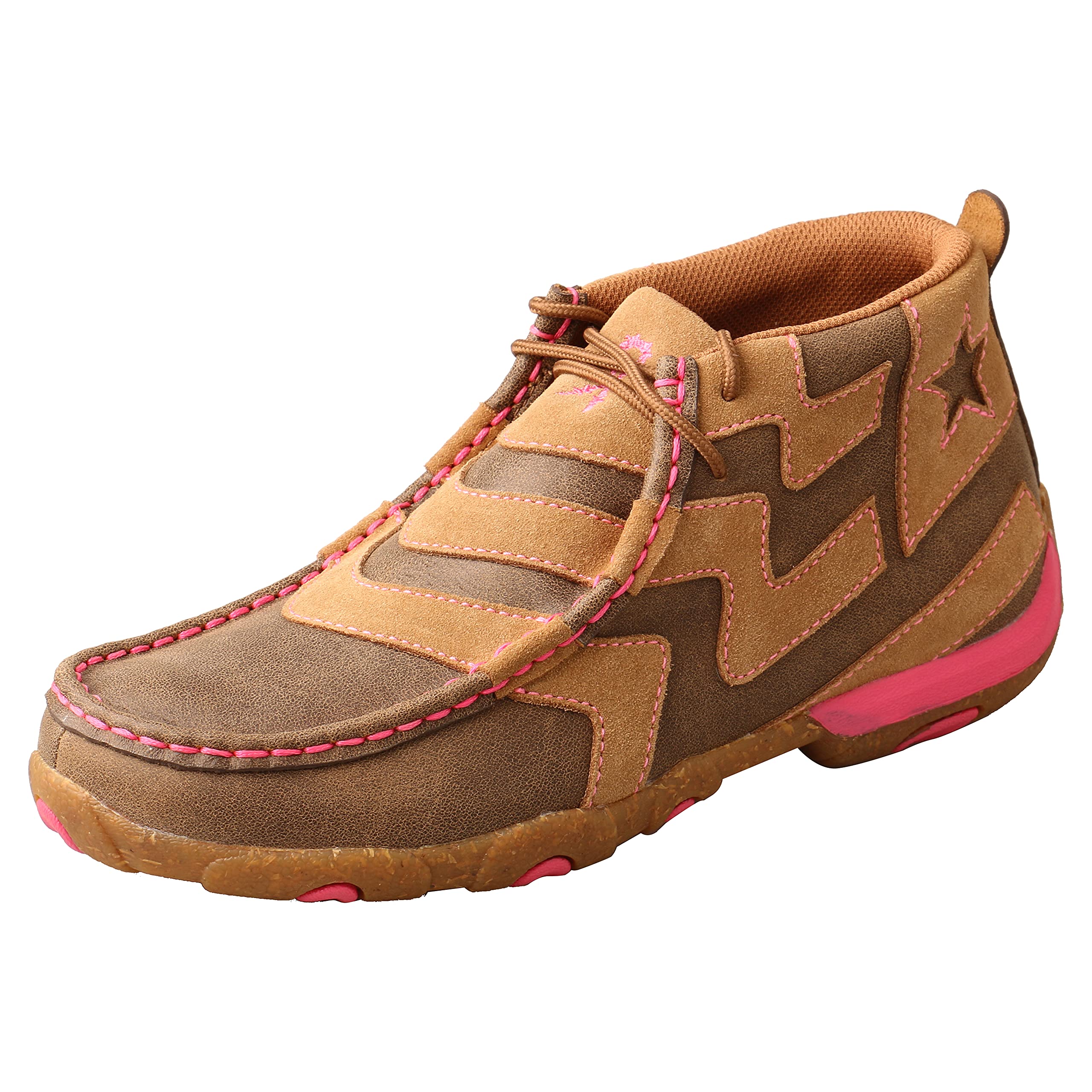 Twisted X Women's VFW Chukka Driving Moccasin Shoes - Comfortable Slip-On Casual Boots for Women | Perfect for Outdoor Activities, Walking & Everyday Wear