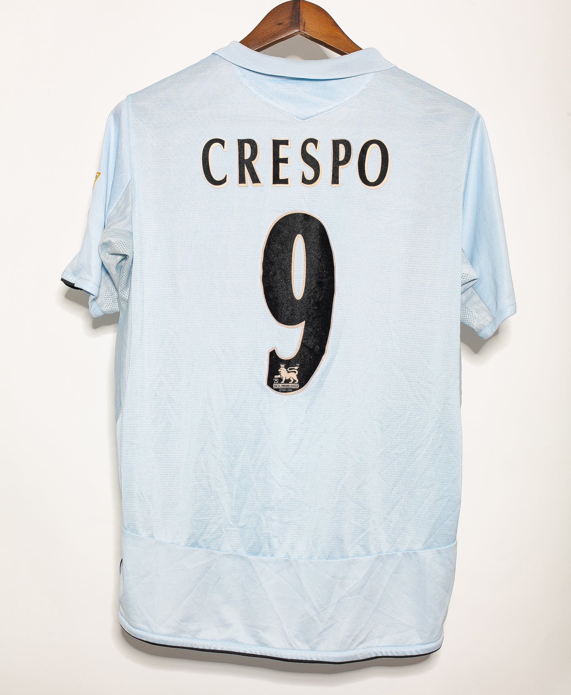 2005 Chelsea FC Away Jersey #9 Hernan Crespo - Authentic Soccer Shirt Size S for Fans & Collectors - Perfect for Matchdays, Gifts & Memorabilia Display
