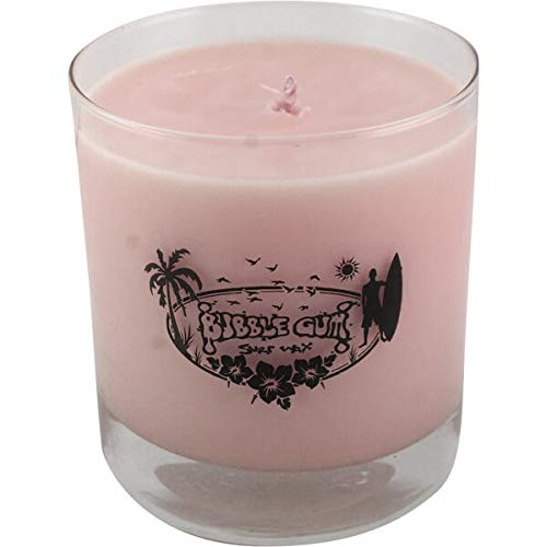 Bubble Gum Scented 8oz Glass Jar Candle - Sweet & Fun Fragrance for Home, Office, Gifts & Relaxation