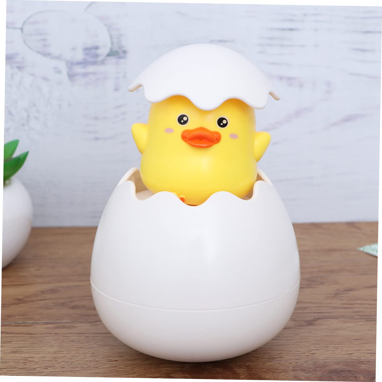 6-Piece Cute Egg Bath Toys for Toddlers - Bathtub Squirt Toys for 1 Year Old Kids - Fun Bath Time Learning & Sensory Play for Babies