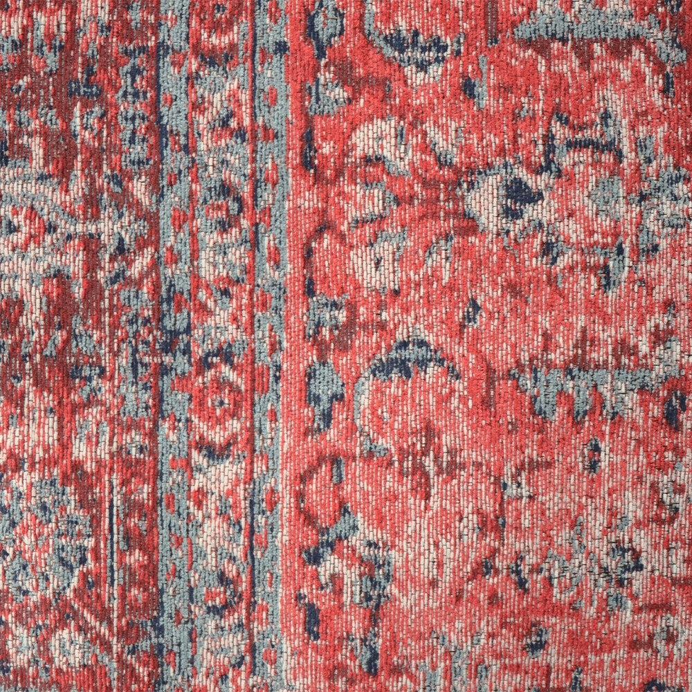 Premium Antalya Floor Rug - Scarlet Red 170cm x 240cm (5.6ft x 7.9ft) Handmade Turkish Rug for Living Room, Bedroom & Home Decor