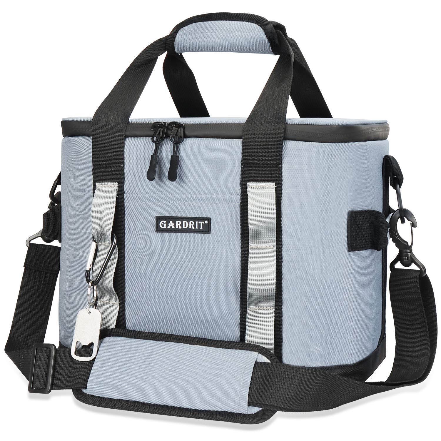 GARDRIT 60 Can Large Collapsible Cooler Bag - Insulated Leakproof Lunch Box for Camping, Picnic & Beach, Perfect for Outdoor Adventures, Tailgating, and Family Gatherings (39L)