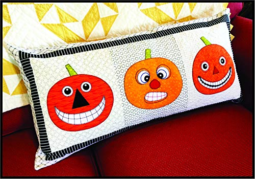 Pumpkins Quilt Pattern PDF - Fall Harvest Quilting Design for Autumn Decor, Halloween & Thanksgiving Home Decorations | Perfect for Quilts, Pillows & Wall Hangings
