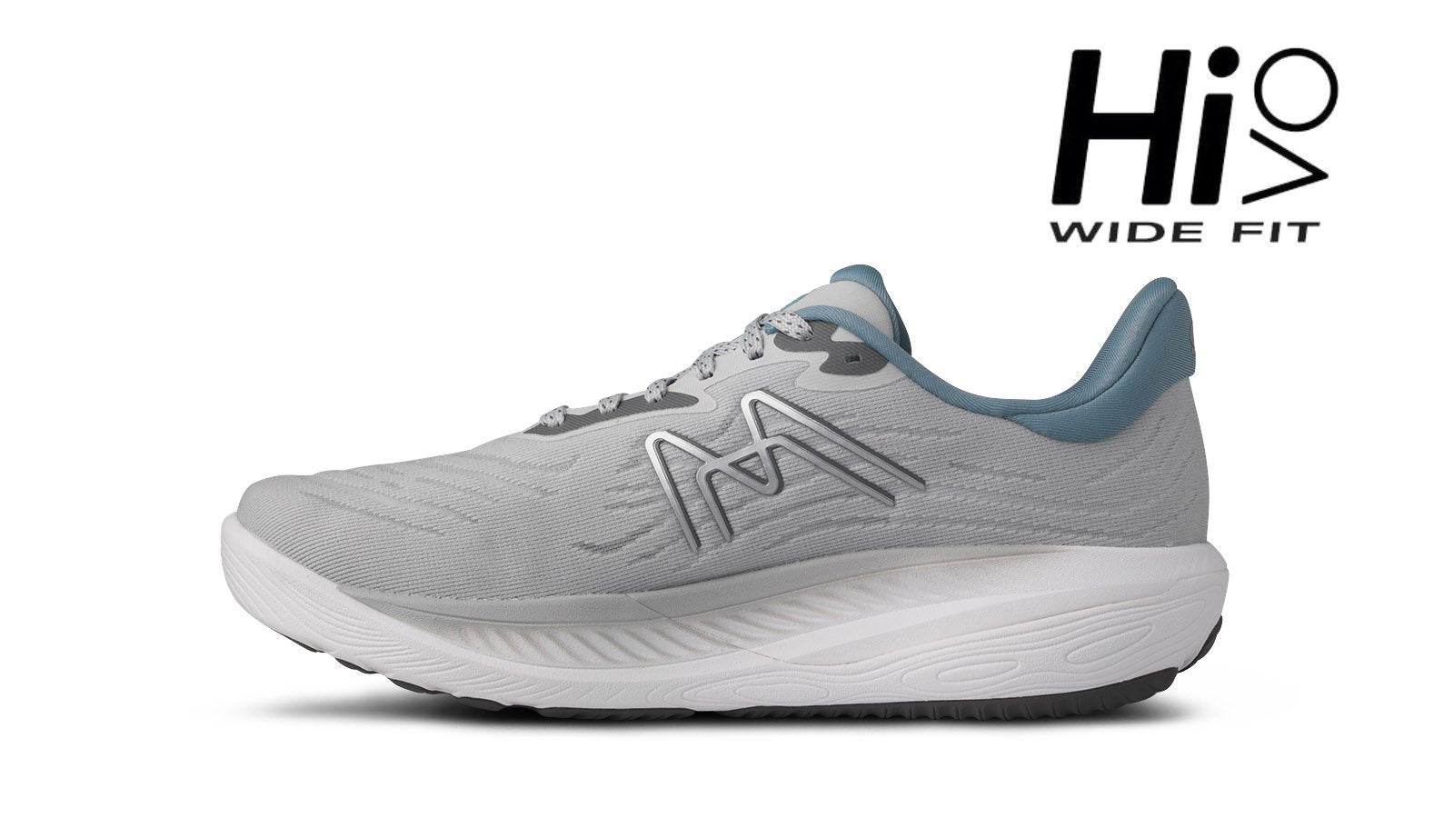 IKONI 3.0 HIVO Men's Running Shoes - Glacier Gray/Quiet Shade - Lightweight Athletic Sneakers for Jogging, Gym Workouts & Daily Wear