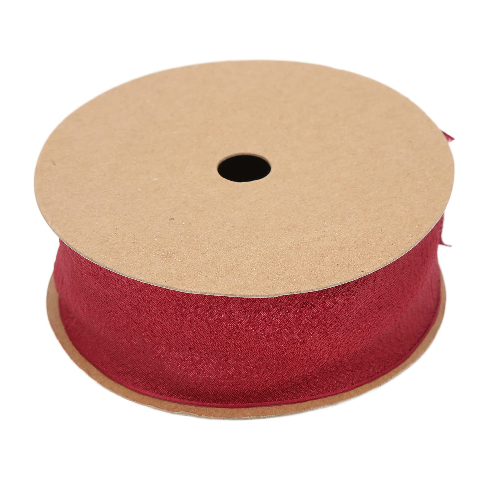 Tnfeeon Red Ribbon Wrapping Ribbon - 20 Yards 38mm Transparent Lace for DIY Hair Bow Making, Gift Wrapping, Wedding Decorations and Party Supplies