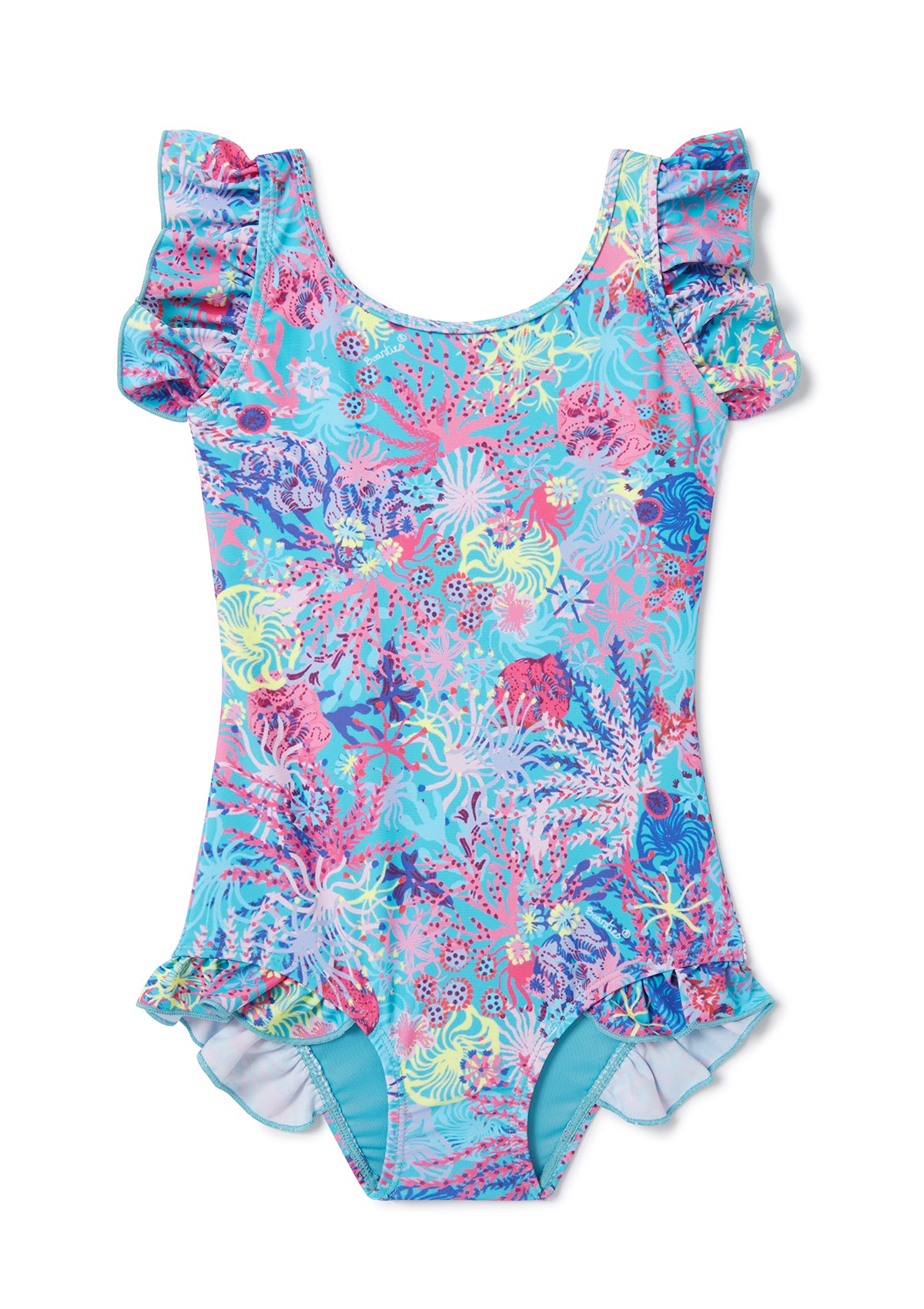 Coral Little Girls Swimsuit & Matching Mother Daughter Swimwear Set - Perfect for Beach Vacations, Pool Parties & Family Photos