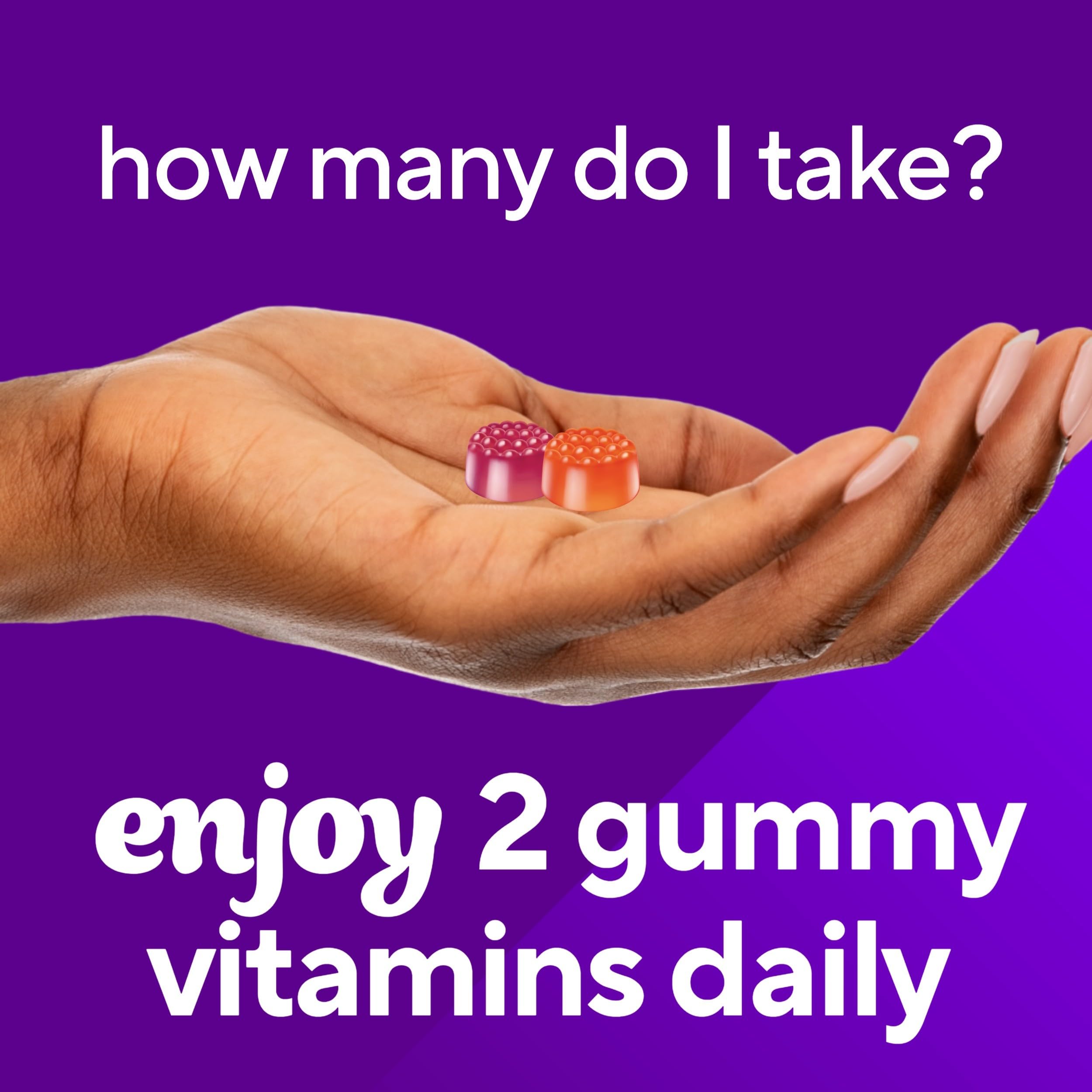 Vitafusion Probiotic Gummy Supplements for Digestive Health - Raspberry, Peach & Mango Flavors - 5 Billion CFUs Probiotic - America's #1 Gummy Vitamin Brand - 70 Count (35 Day Supply) - Supports Gut Health & Immune System - Perfect for Adults & Kids Daily Wellness Routine