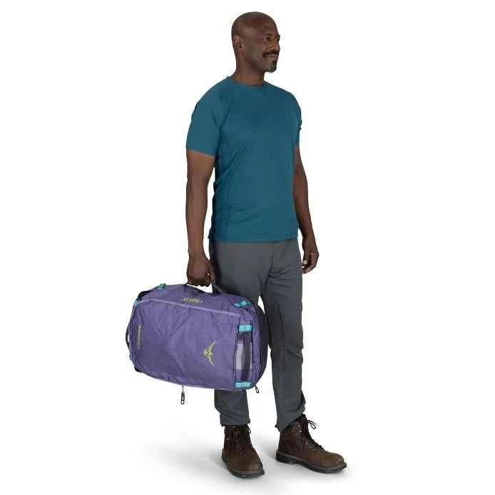 Osprey Transporter Duffel 40 - Waterproof Travel Duffel Bag for Outdoor Adventures, Camping & Air Travel - Durable Carry-On Luggage with Shoulder Strap