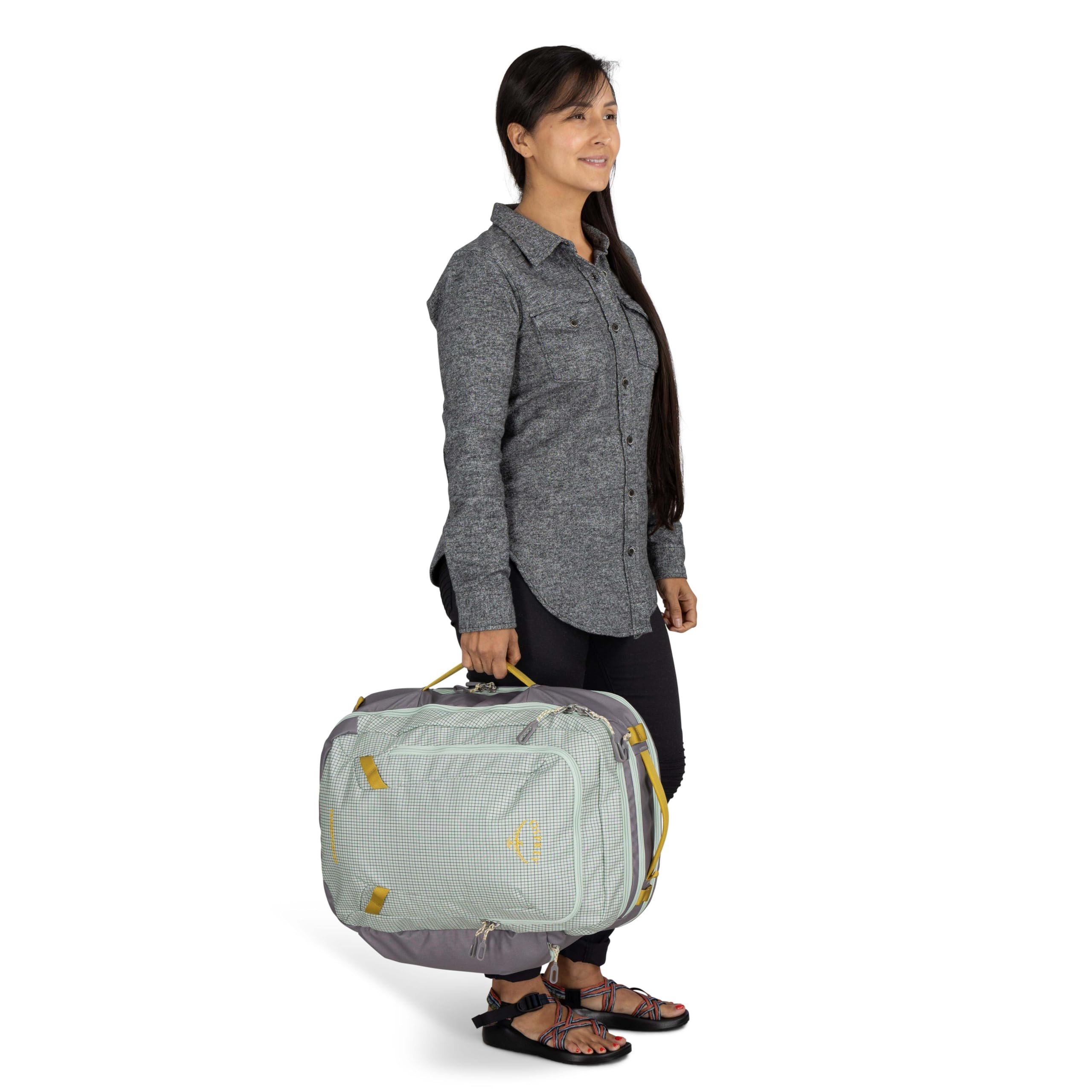 Osprey Transporter 36 Global Carry-On Travel Bag - Lightweight Durable Luggage for Air Travel, Business Trips & Adventure | Perfect for Weekend Getaways & International Flights