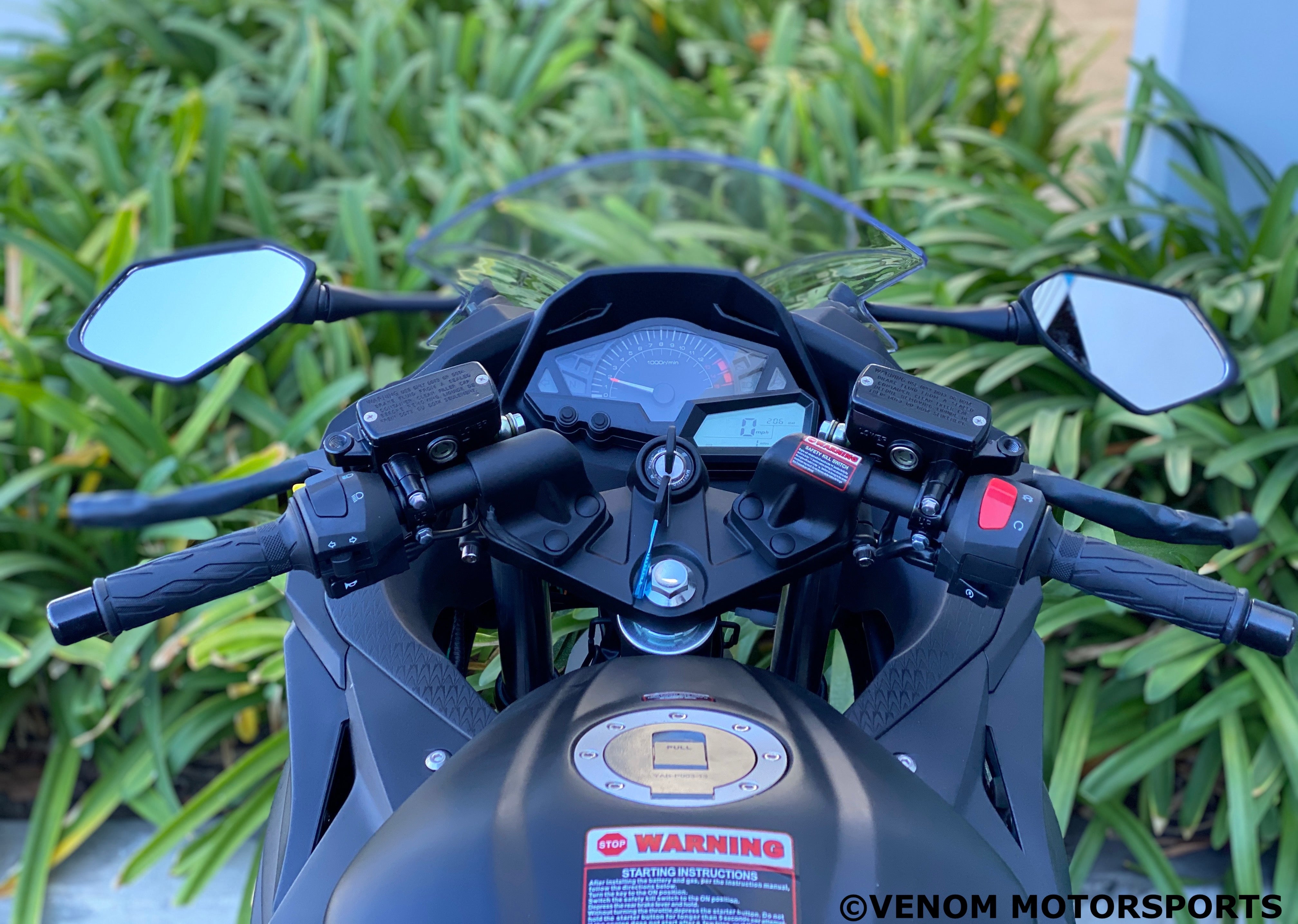 Venom X22GT 250cc Automatic Motorcycle - Open Box Sale | Perfect for Commuting & Off-Road Adventures