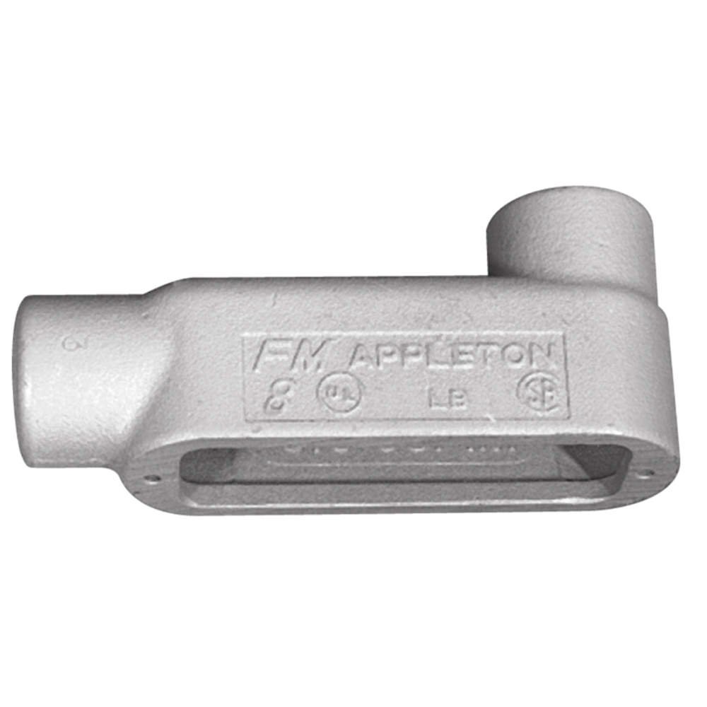 APPLETON LB78 2-1/2 Type LB Form 8 Body - Heavy Duty Conduit Fitting for Industrial Electrical Installations | Perfect for Hazardous Locations & Commercial Wiring Projects