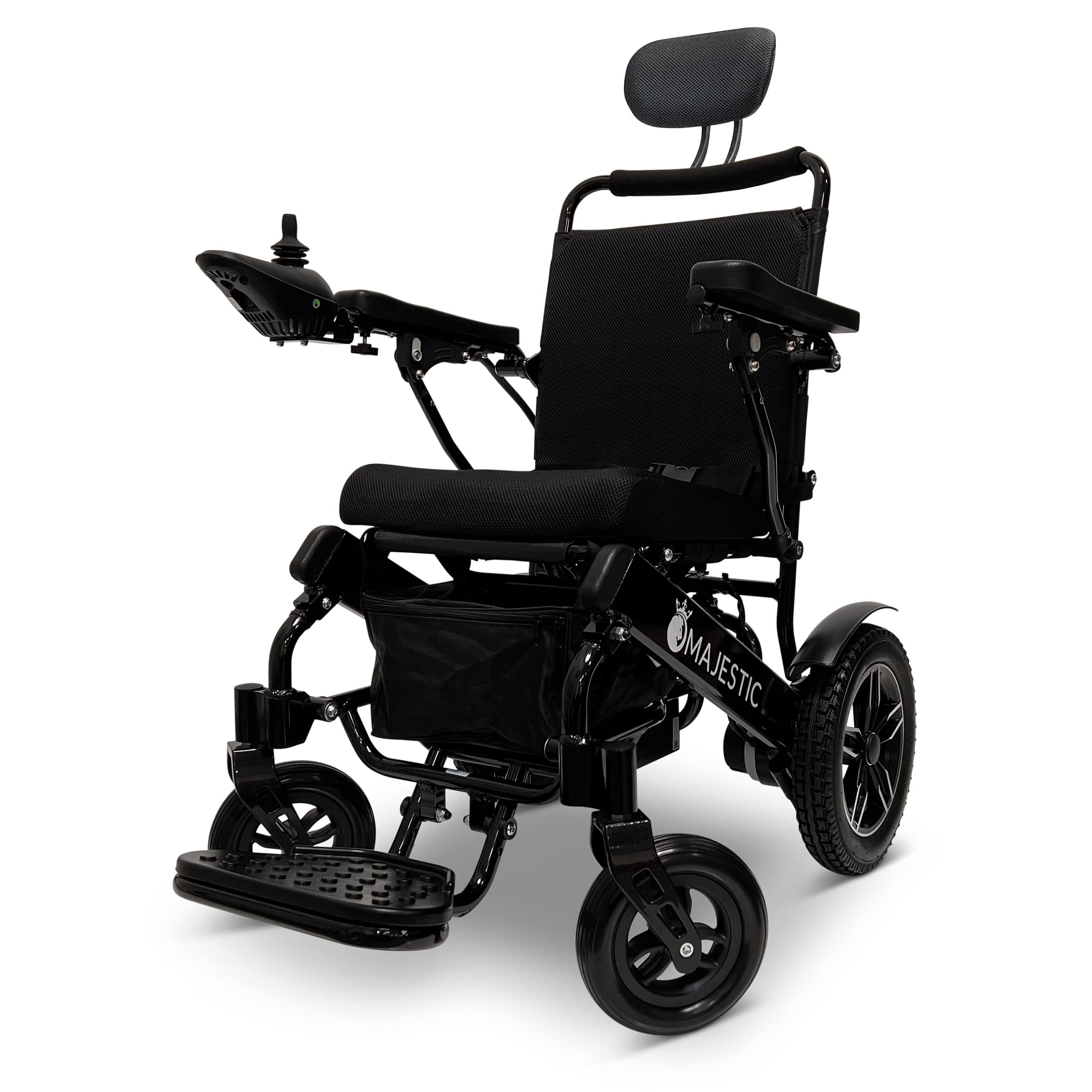 Majestic Lightweight Foldable Electric Wheelchair for Adults & Seniors - Portable Motorized Wheelchair with Easy Storage - Perfect for Indoor/Outdoor Use, Travel & Daily Mobility
