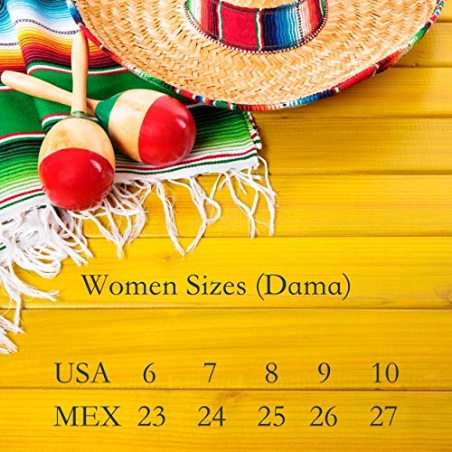 GCENTERPRISE Women's Mexican Huarache Sandals - Authentic Maya Floral Design | Comfortable Leather Handmade Huaraches for Beach, Vacation & Summer Outfits