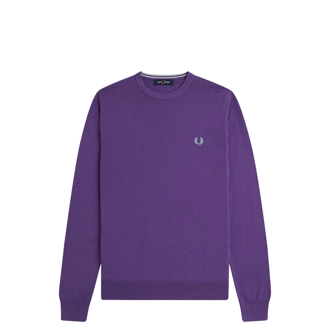 Classic Crew Neck Jumper Sweater for Women & Men - Soft Amethyst Purple Pullover for Casual Wear & Winter Outfits