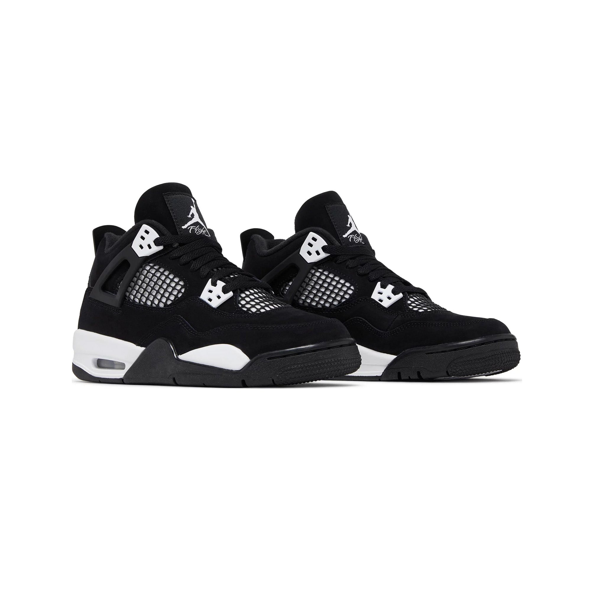 Air Jordan 4 Retro 'White Thunder' GS Sneakers (2024) - Women's Basketball Shoes for Casual Wear & Street Style Fashion