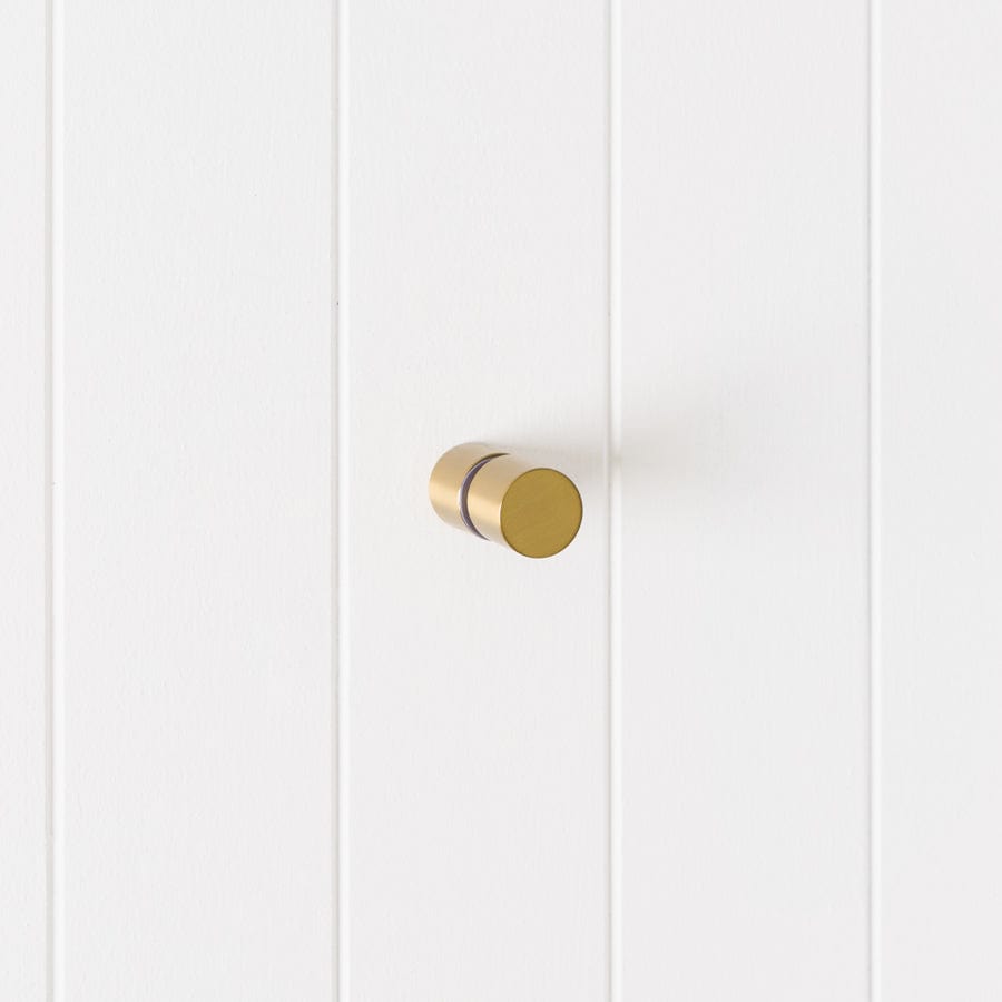 Brushed Brass Shower Door Handle - Elegant Bathroom Hardware for Modern & Classic Showers - Perfect for Home Renovation & Spa-Like Bathroom Upgrades