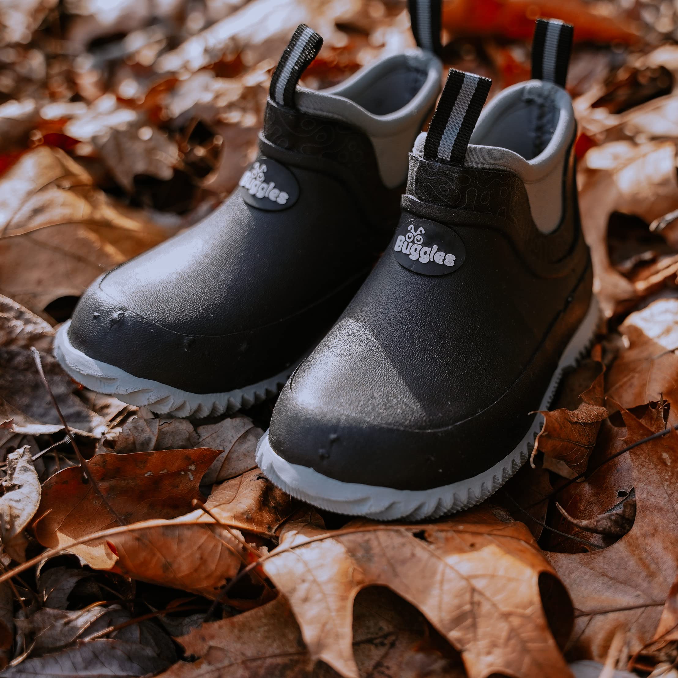 Buggles Waterproof Ankle Boots for Kids - Boys & Girls Non-Slip Winter Snow Boots for Toddlers | Warm Waterproof Outdoor Shoes for Hiking, Playing in Snow & Rainy Day Activities
