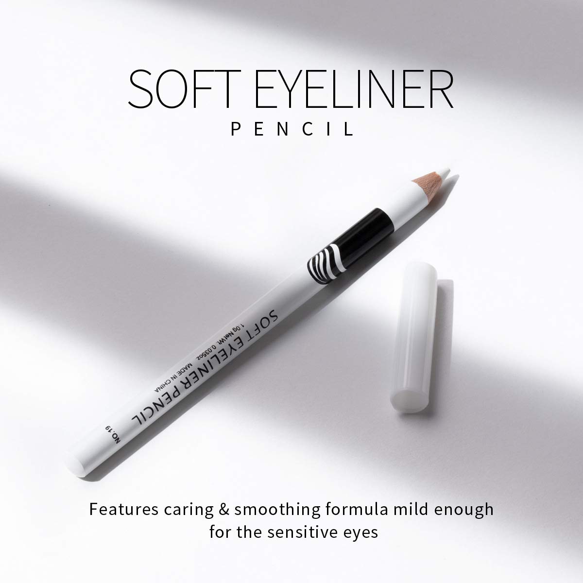 Professional White Eyeliner Pencils - Soft, Waterproof & Long-Lasting for Highlighting, Eyeshadow & Eye Brightening (12 Pack) | Perfect for Stage Makeup, Cosplay & Everyday Beauty Enhancement